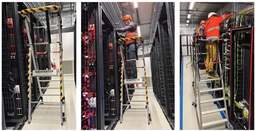 DATASTEP Sicherheitsleiter für Rechenzentrum und Technikräume